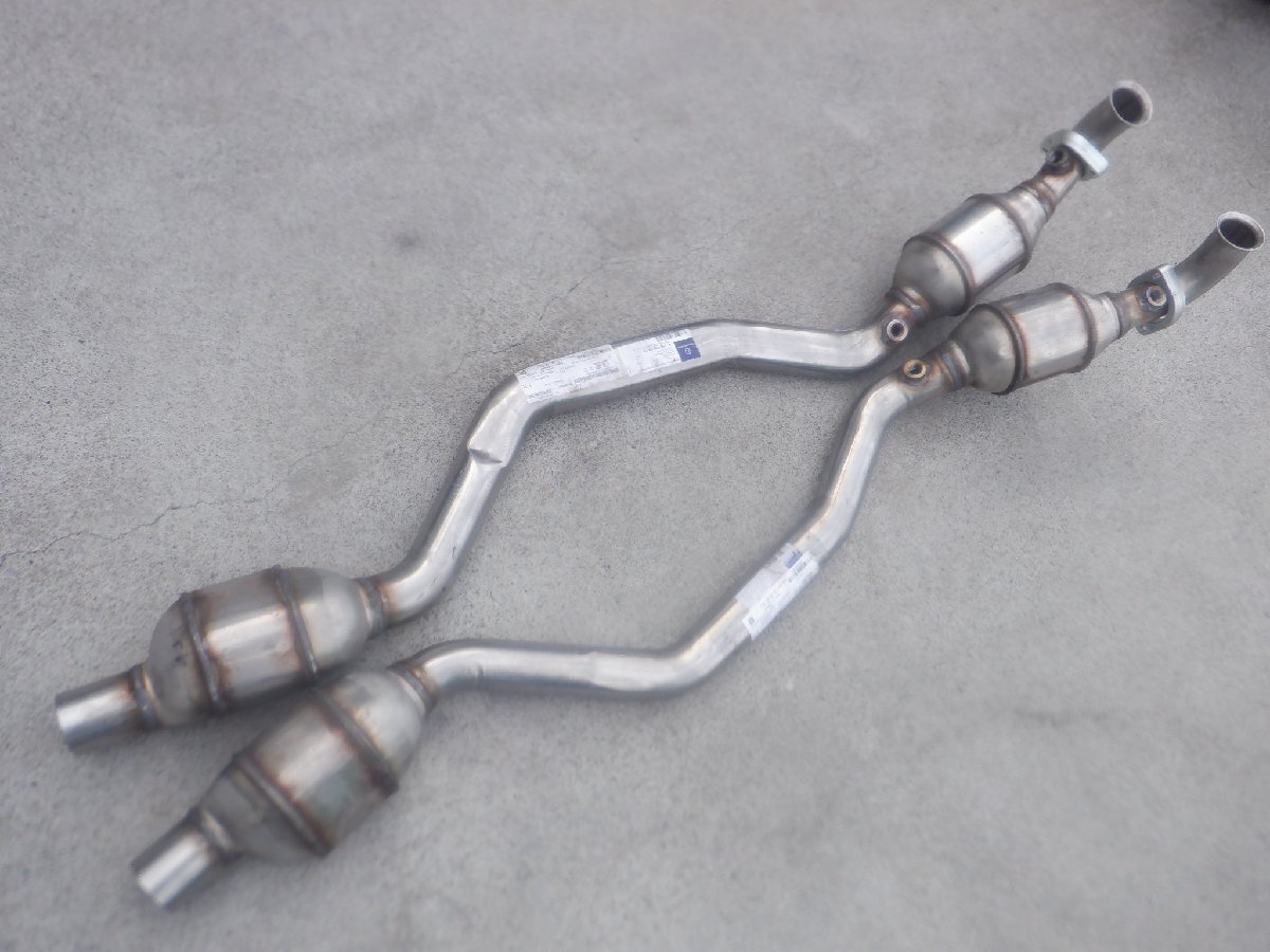 未使用 ベンツ純正 R230 SLクラス センターパイプ マフラー 触媒 キャタライザー 左右 A2304901819 A2224904614 m-25-9-579拍卖