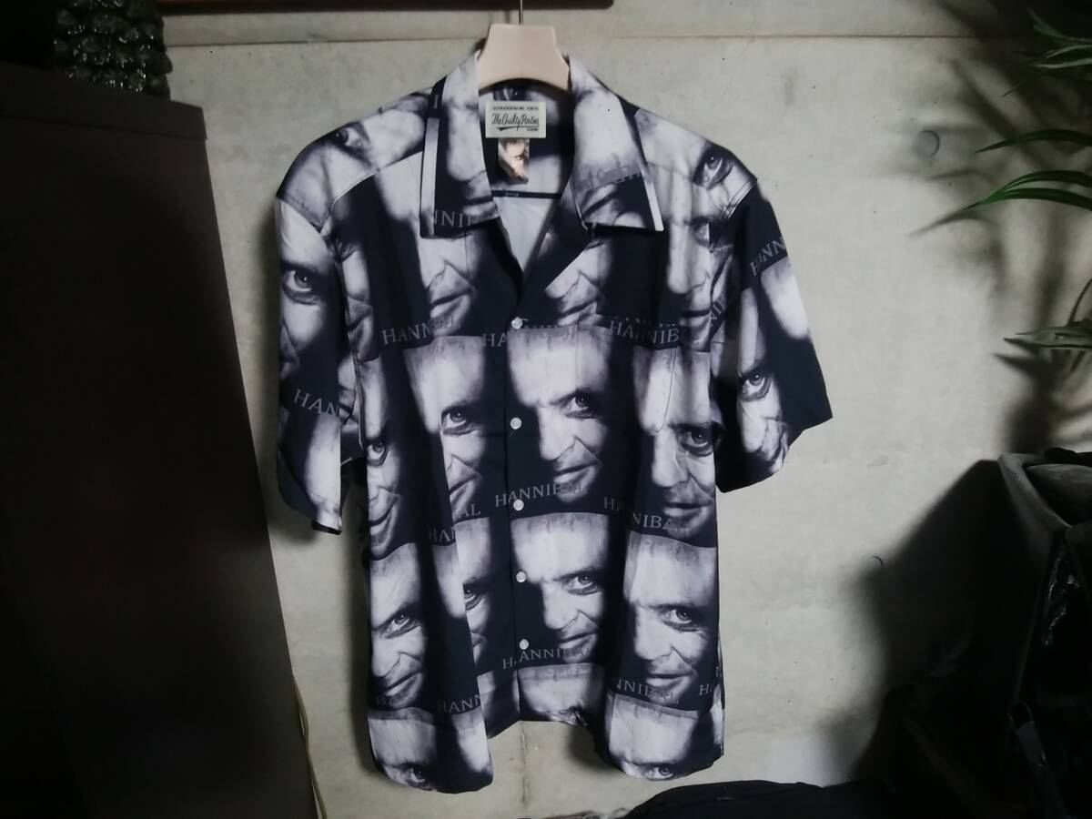 【WACKO MARIA ワコマリア】アロハシャツL 映画「ハンニバル」」との限定コラボモデル 「ハンニバル・レクター」プリント 人気アイテム拍卖