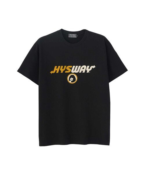 【HYSTERIC GLAMOUR ヒステリックグラマー 】2024S/S TシャツXL 日本製 「HYS WAY Tシャツ」 ガールプリント入り 人気アイテム拍卖