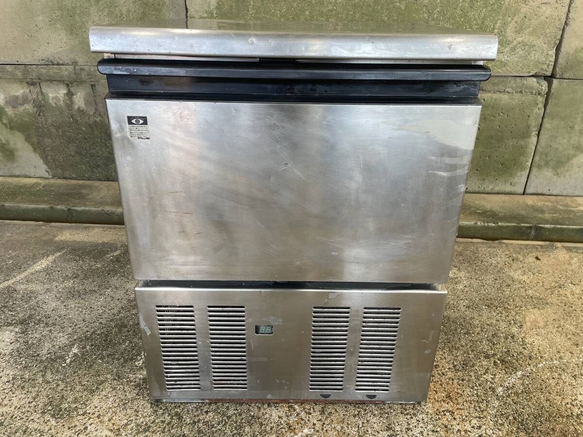 福岡発☆全自動製氷機 55kg IM-55M ホシザキ/HOSHIZAKI 100v 50/60hz キューブアイス製造 業務用製氷機 厨房機器 九州 2011年製 中古品 拍卖