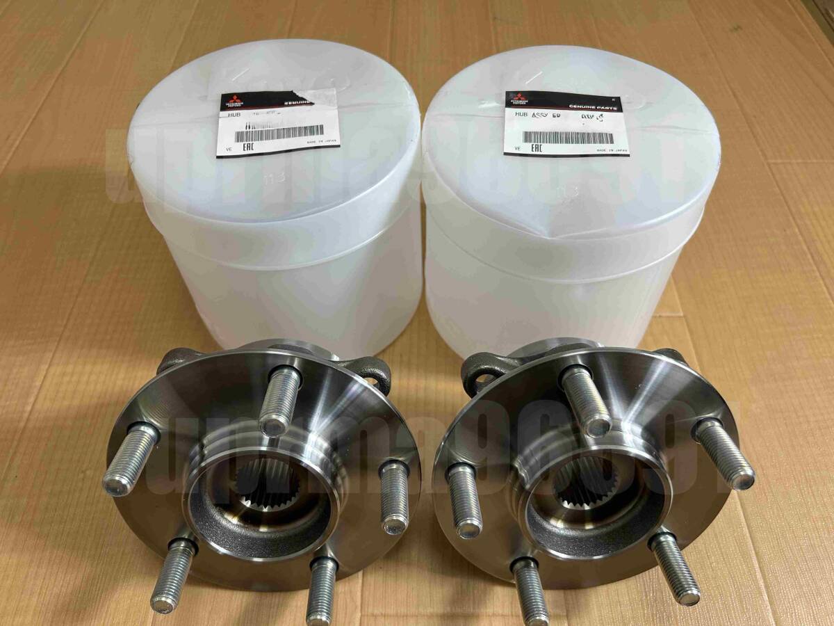 【希少品 三菱純正新品】ランサーエボリューション10 CZ4A フロントハブ 左右セット拍卖