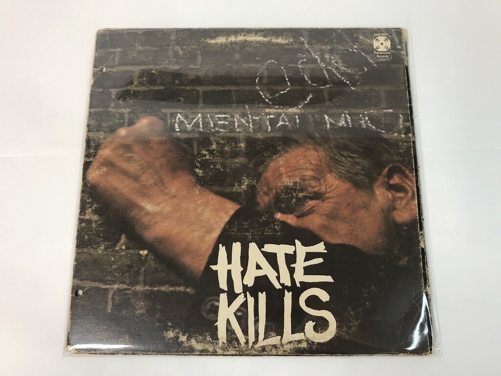 TR601 HATE/HATE KILLS / PAS 5031 【LP レコード】 0605拍卖