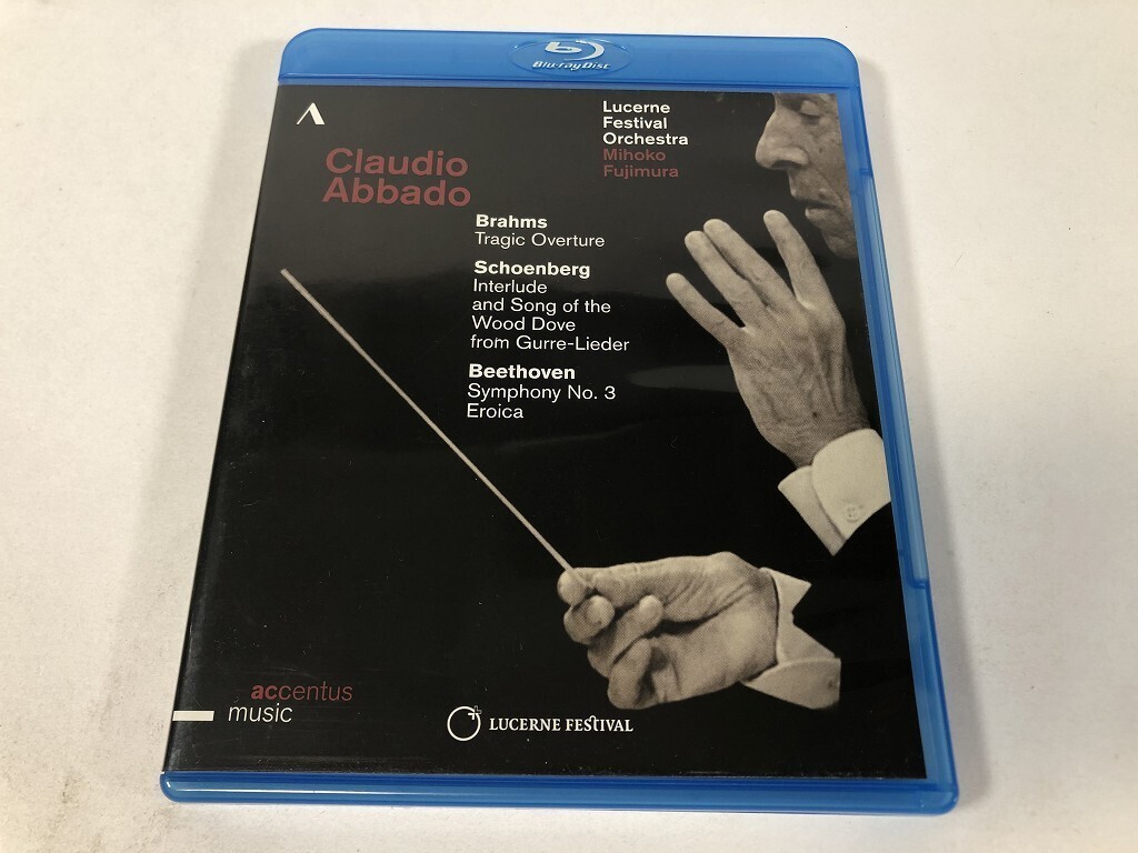 TR815 クラウディオ・アバド / LUCERNE FESTIVAL ORCHESTRA 【Blu-ray】 0619拍卖