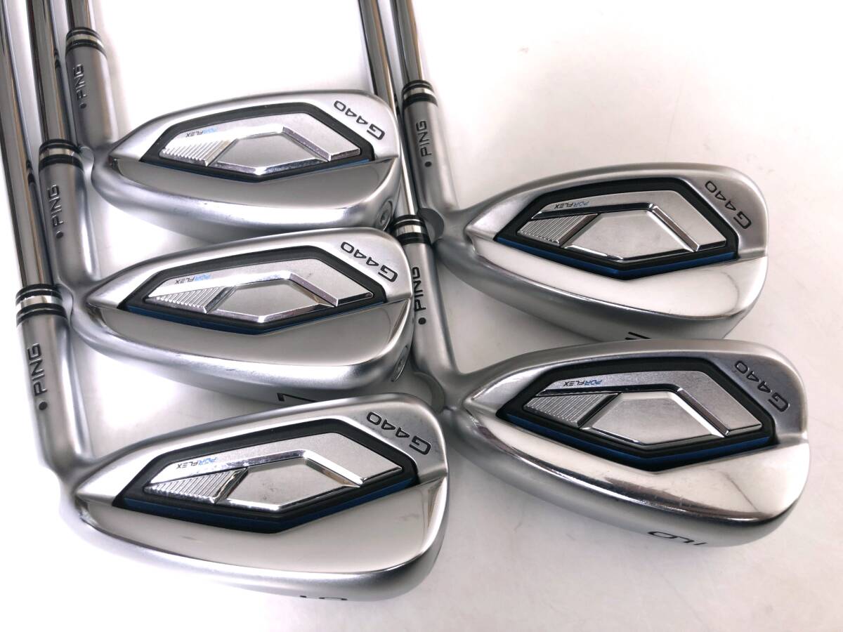 最新 PING ピン G440 アイアン 6-W 5本 NS PRO 850 GH neo R ネオ ブラックドット 日本仕様正規品 GOLFJAPAN拍卖