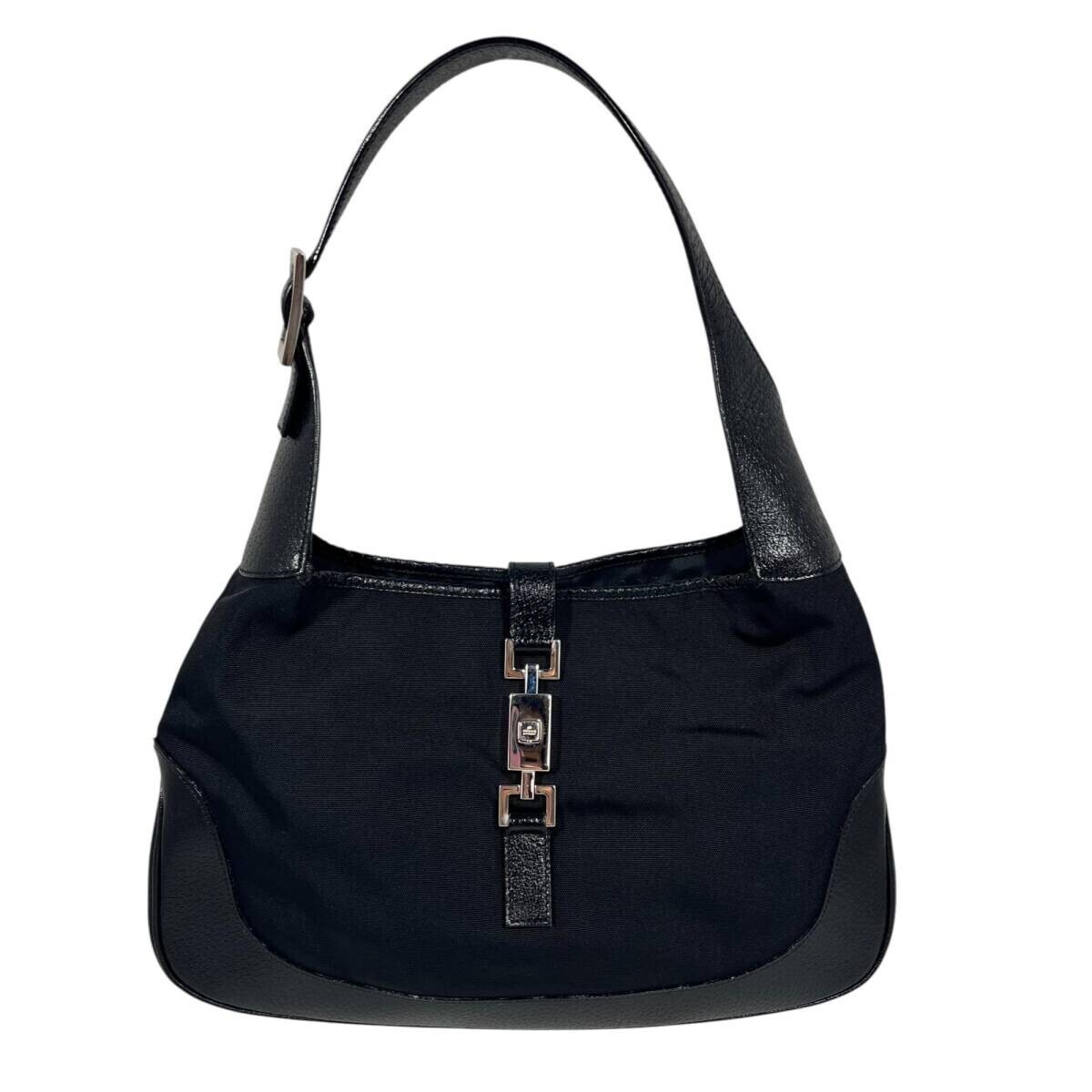 GUCCI グッチ ジャッキー ワンショルダーバッグ キャンバス HB05289拍卖