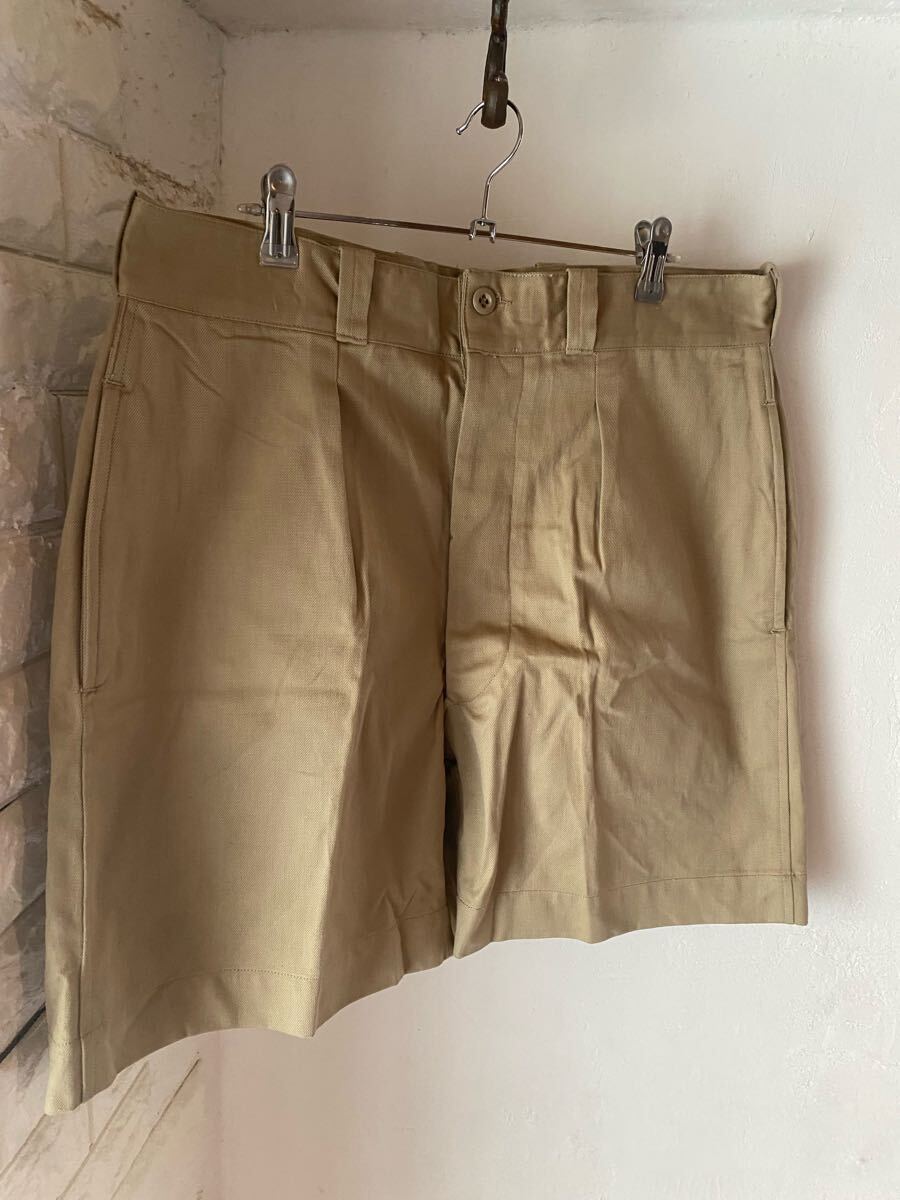デッド 激レア フランス軍 実物 M52 ショーツ ミリタリー パンツ 片野英二 検)ヴィンテージ USA us army リーバイスold 70s 60s y2k 大戦拍卖
