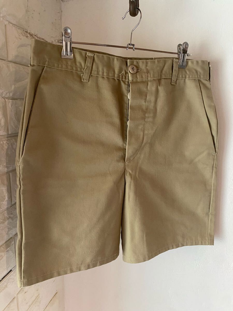 デッドストック 激レア 80s〜 米軍 実物 プリズナー チノ ショーツ 検)ヴィンテージ USA us army リーバイスold 70s 60s y2k 大戦拍卖