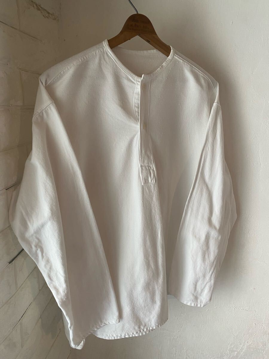 名作 ロシア軍 スリーピングシャツ 50-4 ホワイト 検)ヴィンテージ USA us army リーバイスold 70s 60s y2k 大戦拍卖