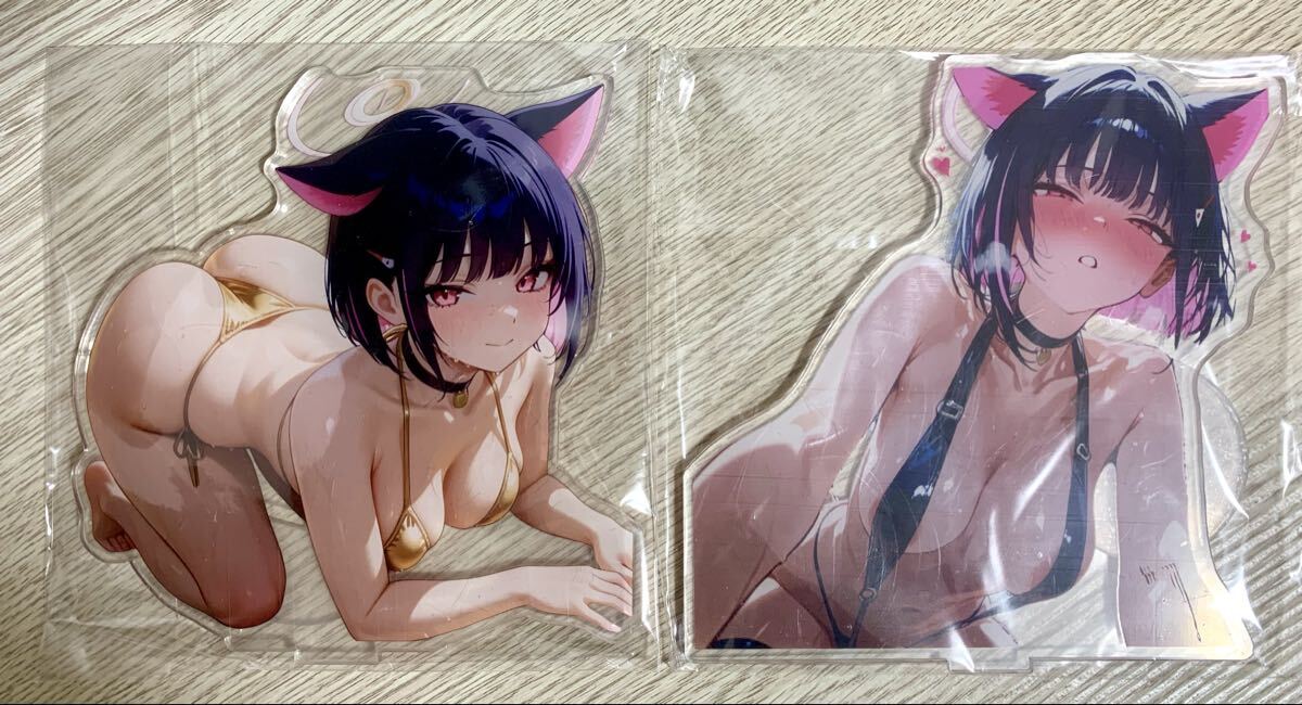 ブルーアーカイブ(ブルアカ) 杏山カズサ アクリルスタンド 2点セット拍卖