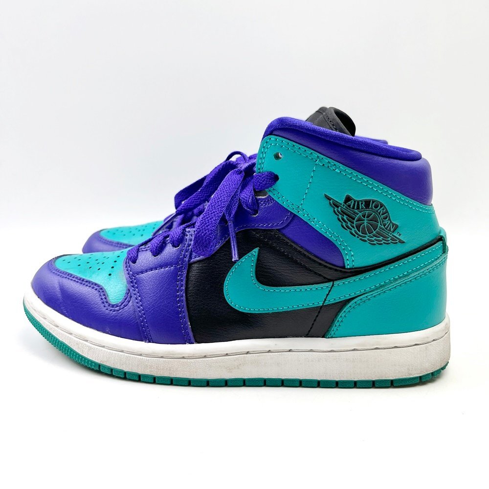 rm) NIKE ナイキ AIR JORDAN 1 MID AJ1 エアジョーダン ハイカット スニーカー BQ6472-502 size 23.0cm 中古 USED拍卖