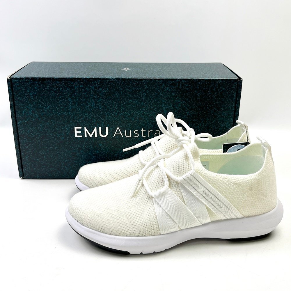 rm) EMU Australia Leura 2.0 ローカット スニーカー Style#:W13164 size 24.0cm タグ付き未使用品 外箱付属 ※簡易梱包拍卖