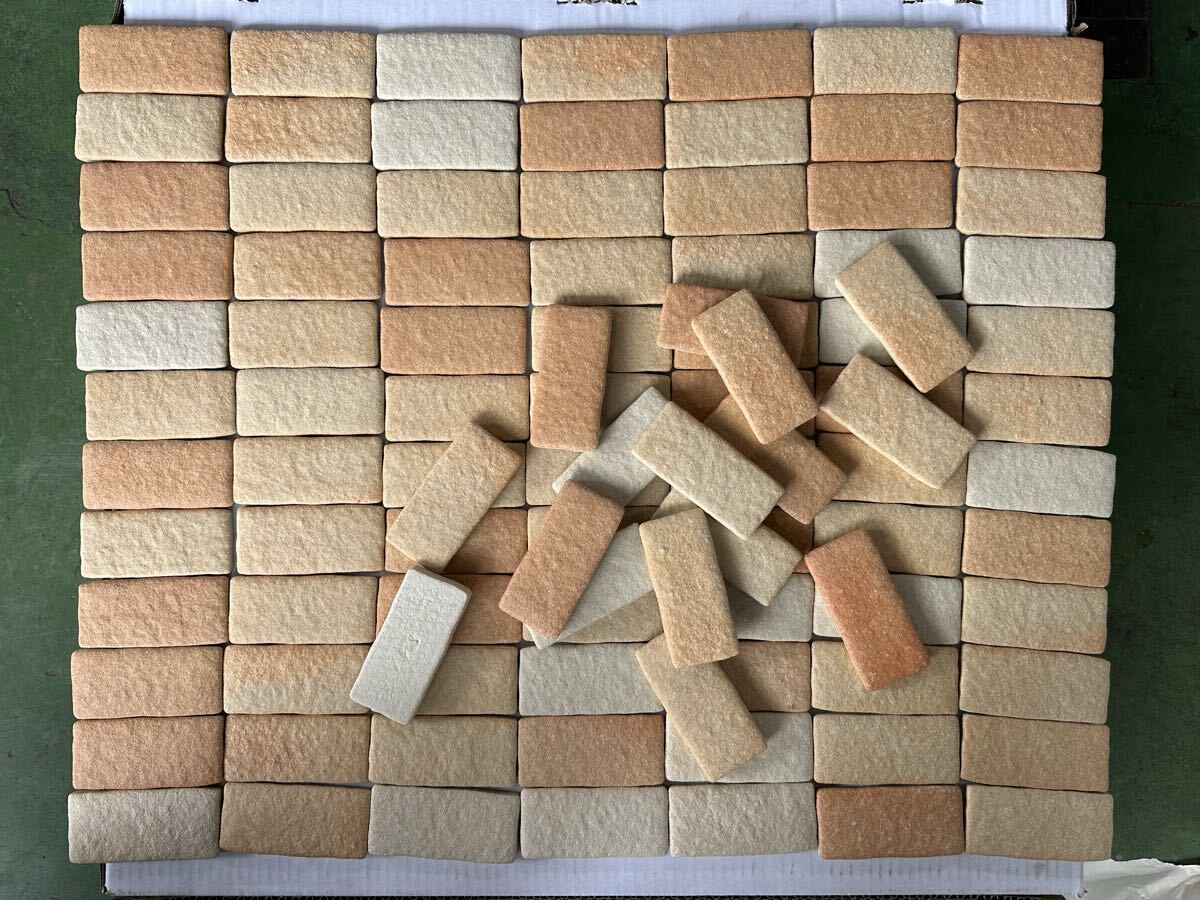 レンガ ブリック タイル 詰め合わせ 100枚 リフォーム DIY 【B】拍卖