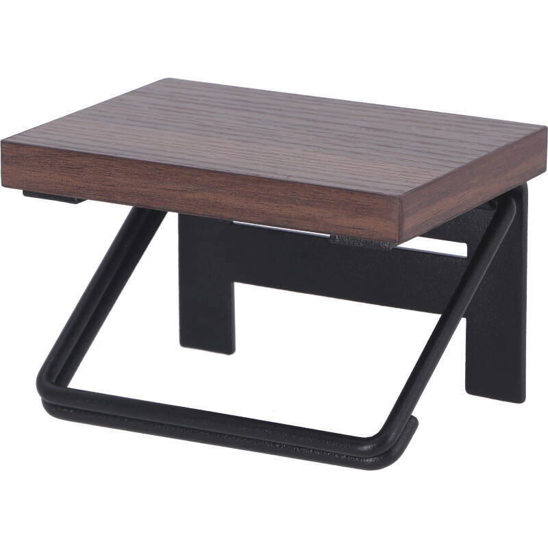 置台付きトイレットペーパーホルダー 1ロール/ブラウン×ブラック16096拍卖