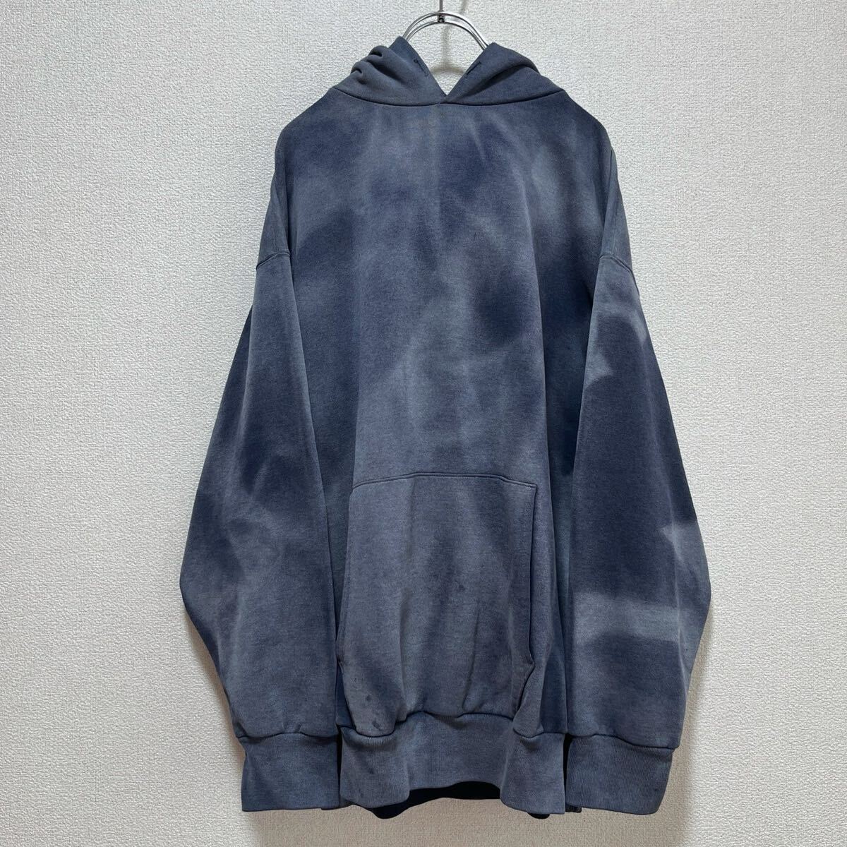 【芸術】USA製 90's BIKE サンフェード プルオーバー XL ナス紺拍卖