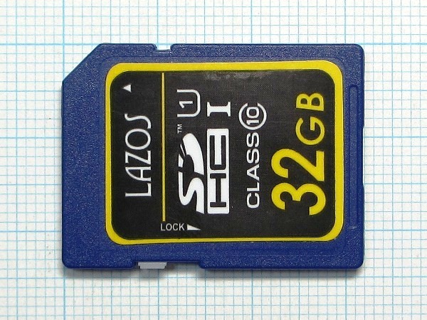 ★LAZOS SDHC メモリーカード 32GB 中古★送料85円・185円拍卖