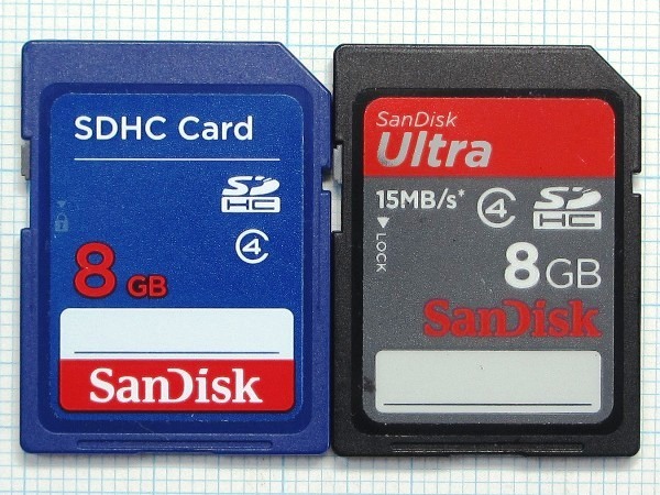 ★SanDisk SDHCメモリーカード 8GB 2枚 中古★送料85円・185円拍卖