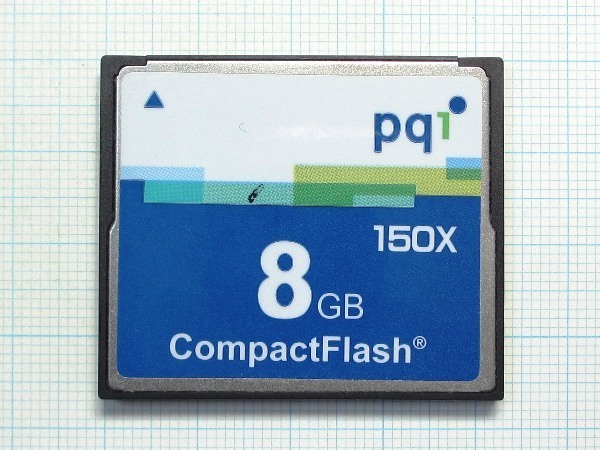 ★Pqi コンパクトフラッシュ 8GB 中古★送料85円・185円拍卖