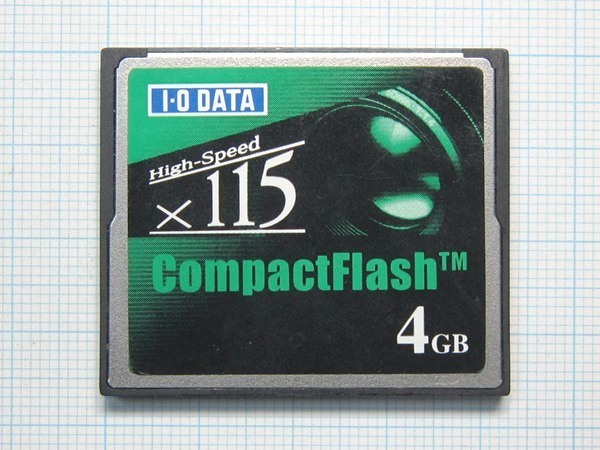 ★I・O DATA コンパクトフラッシュ4GB 中古★送料85円・185円拍卖