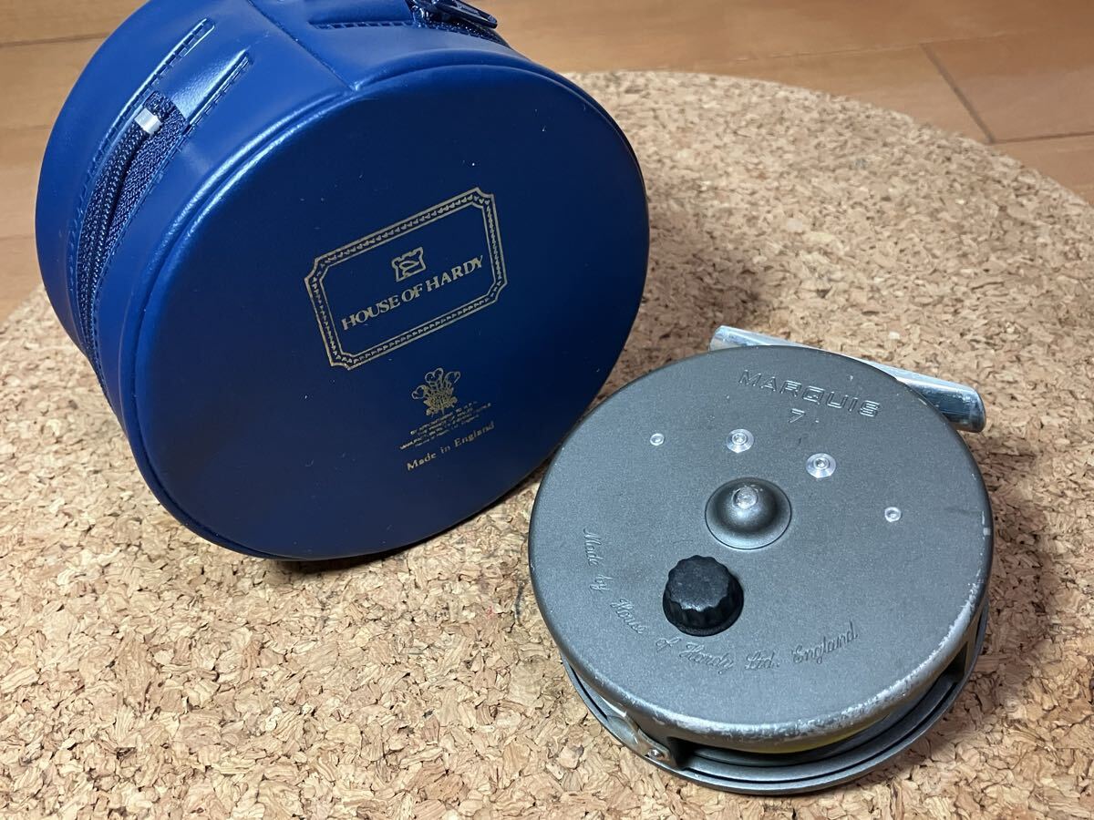 ★即決!稀少 Hardy ハーディ MARQUIS マーキス #7 中古良品! 機関好調 ケース・ライン付き★拍卖