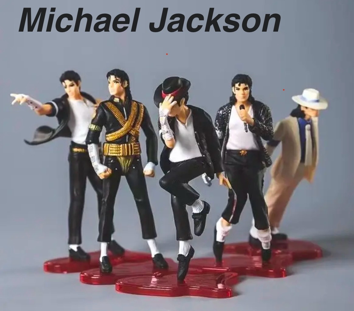 Michael Jackson マイケルジャクソン フィギュア 5体セット まとめ売り figure ジャクソンファイブ グッズ 雑貨 ディスプレイ インテリア拍卖