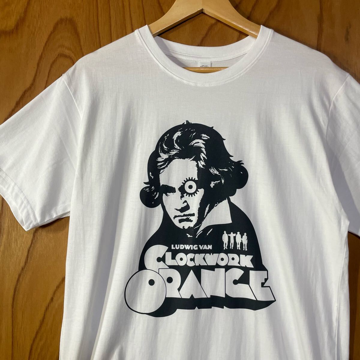 時計じかけのオレンジ Clockwork Orange ベートーヴェン パロディ Tシャツ スタンリーキューブリック ベートーベン 偉人モチーフ ムービー拍卖