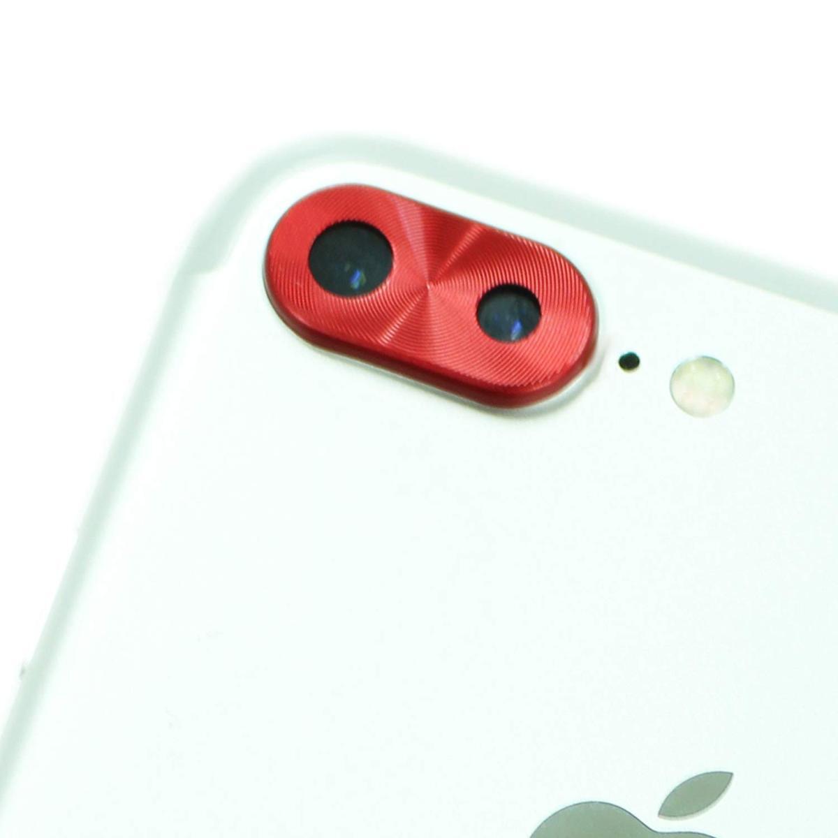 即決・送料込)【iPhoneのカメラレンズを保護!】GauGau iPhone 8 Plus/7 Plus Camera lens Cap Red拍卖