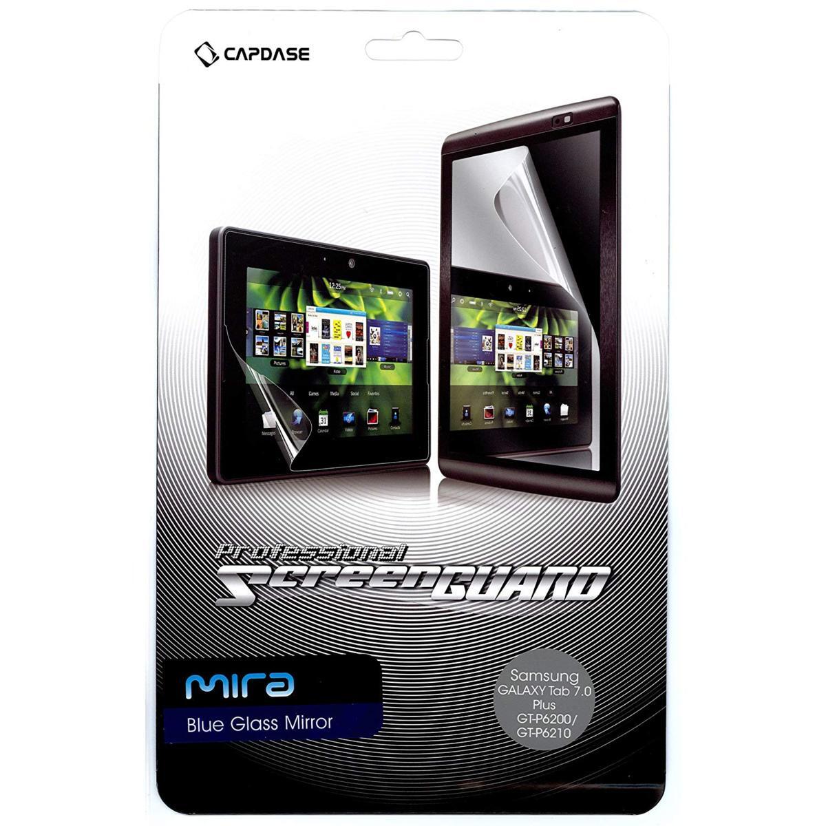 即決・送料込) CAPDASE docomo GALAXY Tab 7.0 Plus SC-02D ブルーグラス ミラータイプ 液晶保護シート拍卖