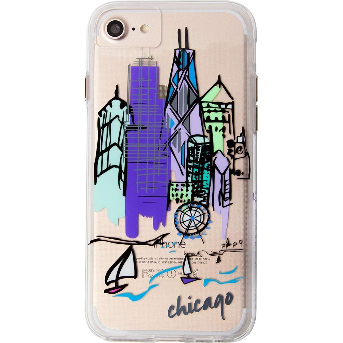 即決・送料込)【耐衝撃ケース】Case-Mate iPhone SE(第3世代)/SE(第2世代)/8/7/6s/6 Hybrid Naked Tough City Print Chicago拍卖