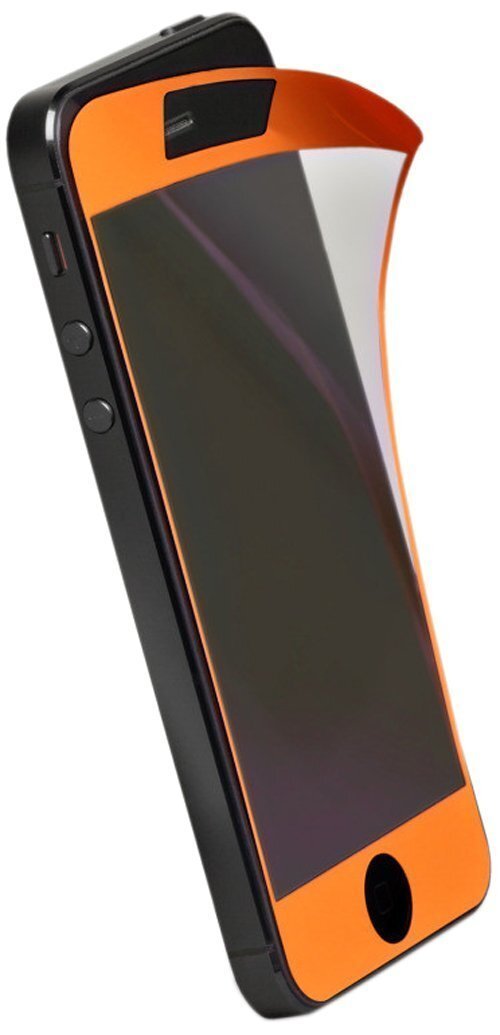 即決・送料無料)【貼りやすい液晶保護フィルム】Case-Mate iPhone SE(第一世代,2016)/5s/5 ZERO bubbles Screen Protector Orange拍卖