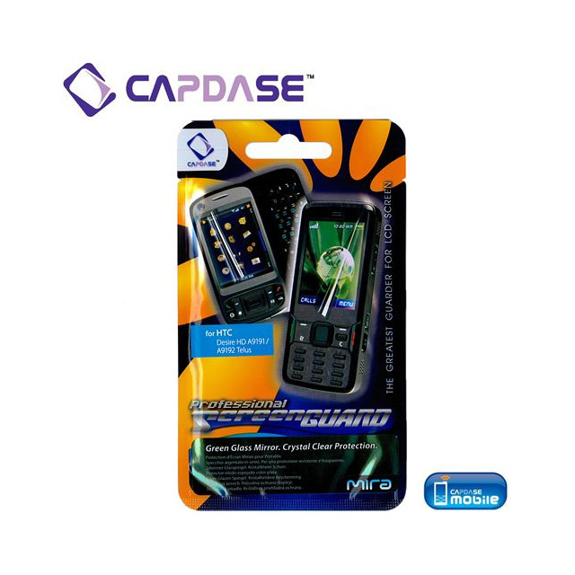 即決・送料込) CAPDASE SoftBank 001HT/HTC Desire HD ScreenGuard 'Green Glass Mirror' 液晶保護フィルム拍卖