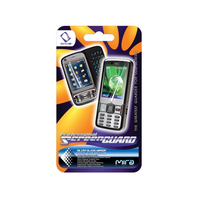 即決・送料込) CAPDASE au EVO WiMAX ISW11HT ScreenGuard 'Silver Glass Mirror' 液晶保護フィルム拍卖