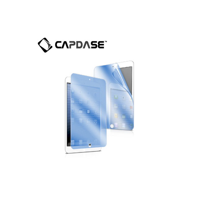 即決・送料込)【ミラーになる液晶保護フィルム】CAPDASE iPad mini 3/2/1 ScreenGuard Blue mira ブルー拍卖