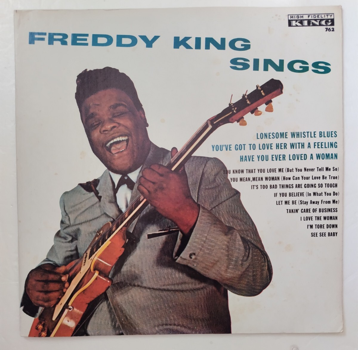 Freddy King―Freddy King Sings/King Records K 762/1973年US再発盤拍卖