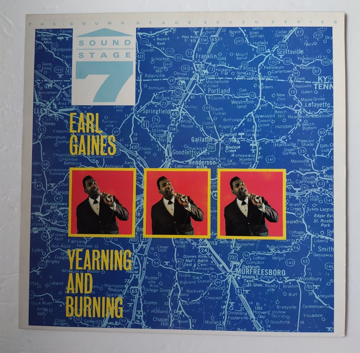 Earl Gaines Yearning And Burning/Charly R&B CRB 1142/1986年UK盤拍卖