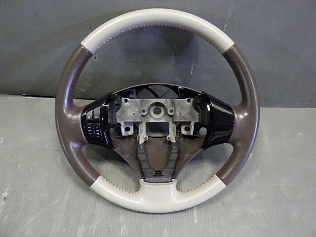 売り切りMRワゴン DBA-MF33S ステアリングホイール拍卖
