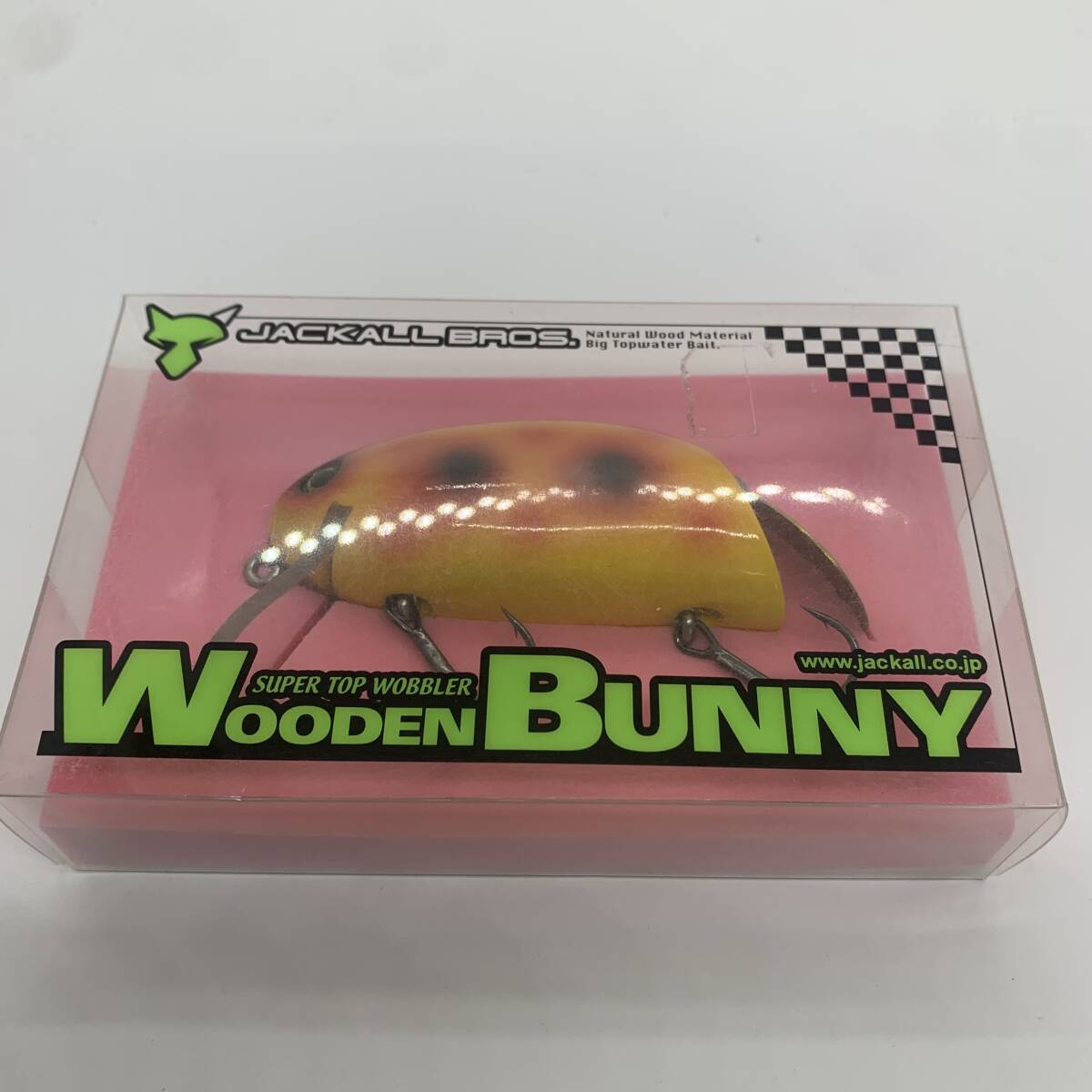 I-101395 ジャッカル JACKALL ウッドゥンバニー WOODEN バニー レッドフロッグ拍卖