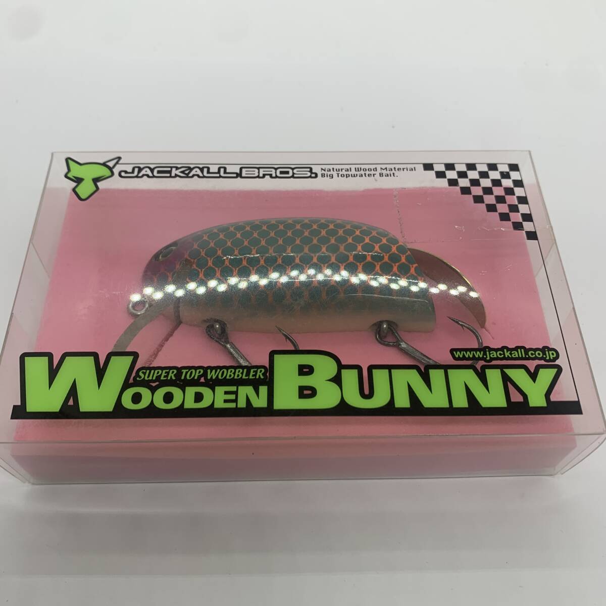 I-101396 ジャッカル JACKALL ウッドゥンバニー WOODEN バニー オレンジイグアナ拍卖