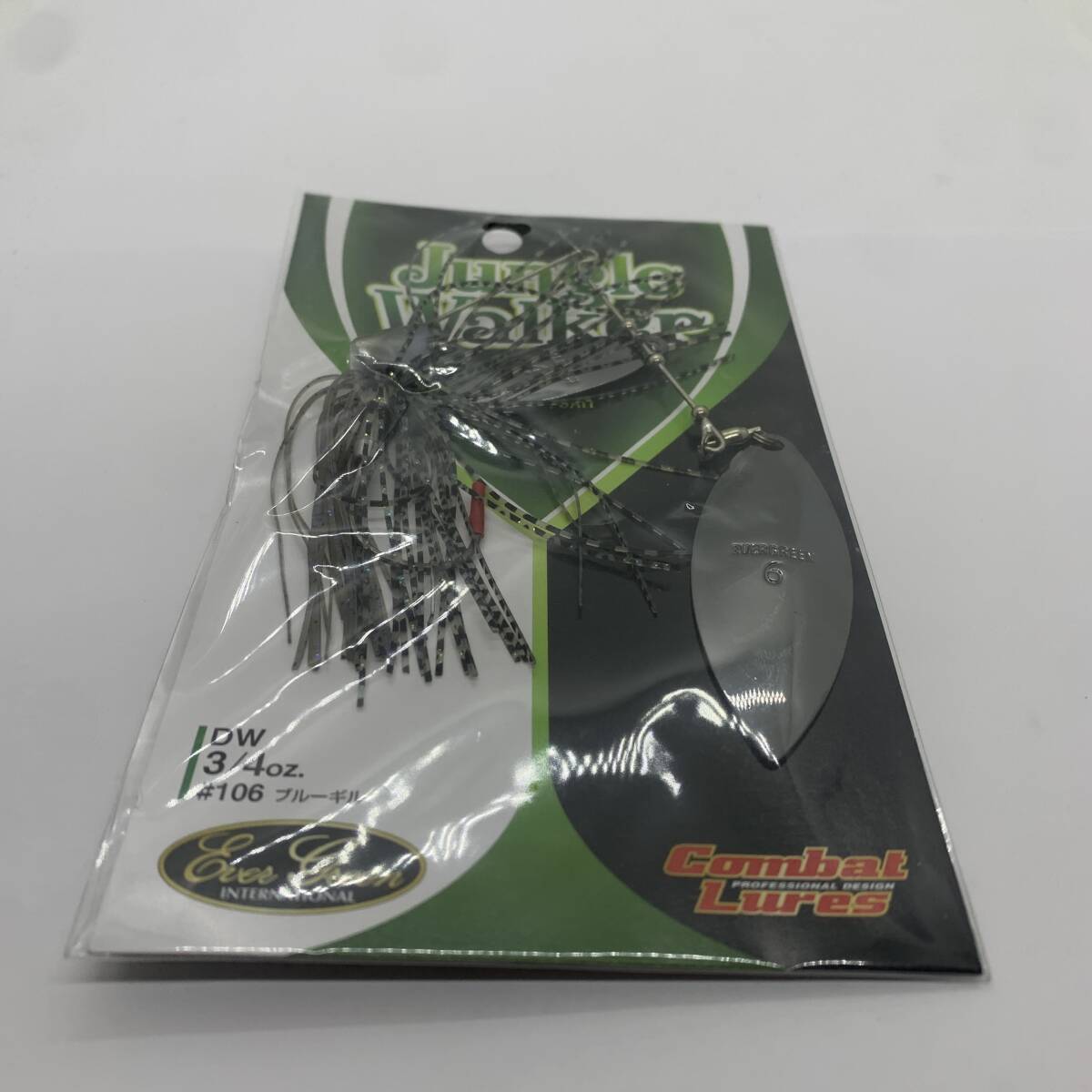 I-102067 エバーグリーン EVERGREEN ジャングルウォーカー DW 3/4oz #106 ブルーギル拍卖