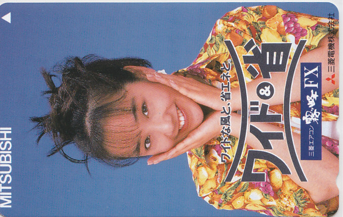 西田ひかる MITSUBISHI 霧ヶ峰 ワイド…/【テレカ】 L.9.1c ★送料最安75円~拍卖