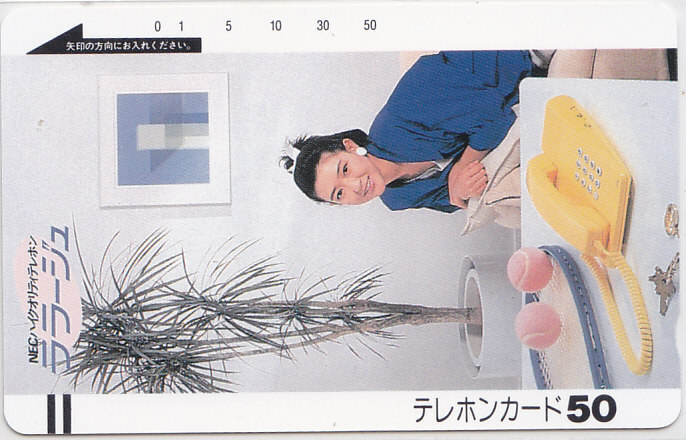 紺野美沙子 NEC/電話【テレカ】 L.9.22b ★送料最安75円~拍卖
