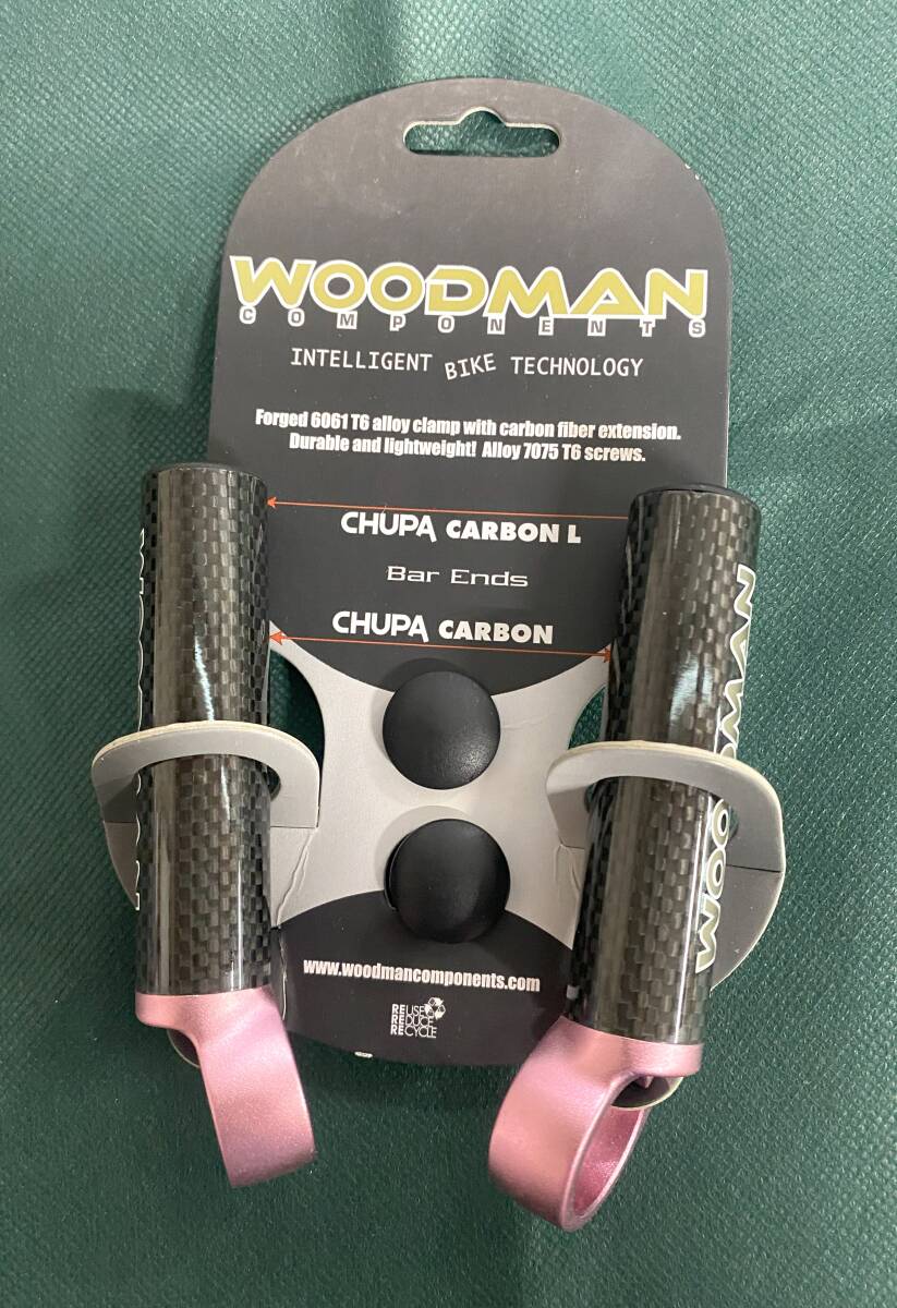 びっくり!【値下げ】WOODMAN Barend Chupa Carbon L ピンク【4】拍卖