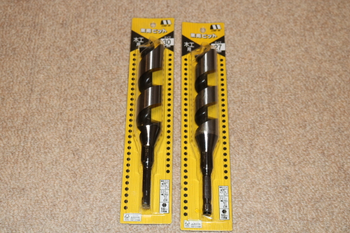 STAR-M スターエム No.6 兼用ビット 木工用 10mm六角軸 サイズ 27mm 30mm 未使用品 2本セット 6-270 6-300拍卖