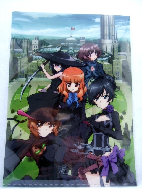 大洗 ガルパンギャラリー クリアファイル あんこうチーム プリンセス・プリンシパル コラボイラスト no2 250926 ガールズ&パンツァー拍卖