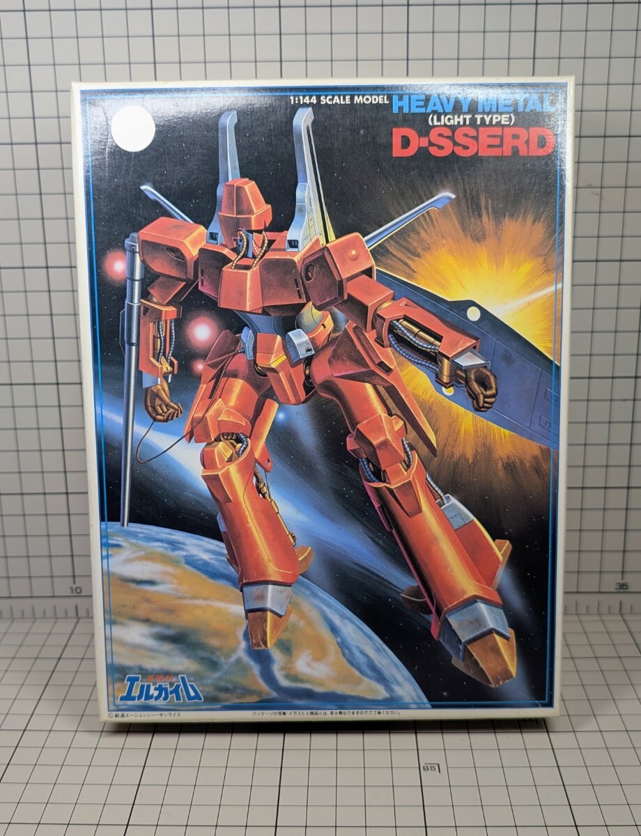 バンダイ 1/144 旧キット 重戦機エルガイム ヘビーメタル ディザード 未開封未組立 拍卖