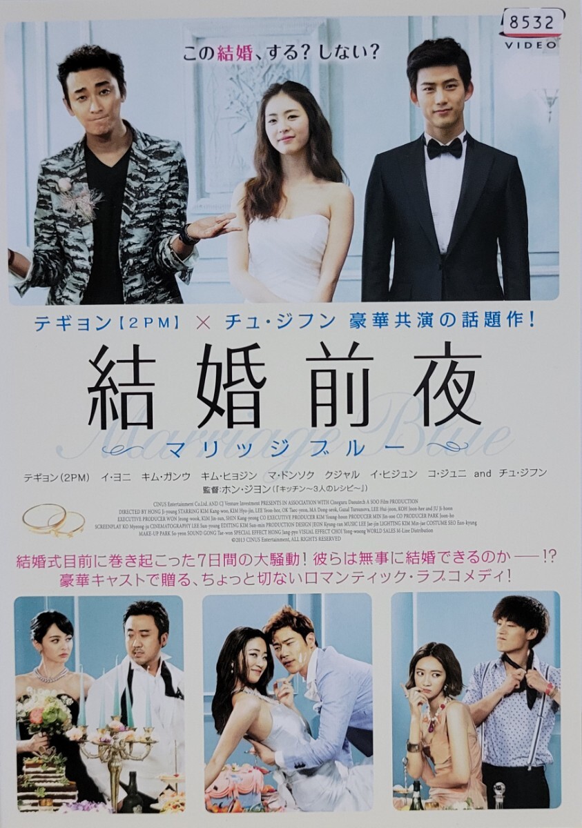 中古DVD 結婚前夜 ~マリッジブルー~拍卖