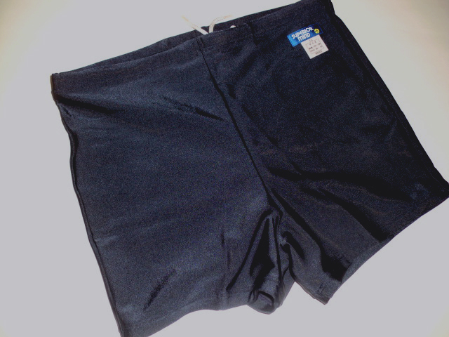 新品【小松ニット】同梱不可!!SUPERIOR MIND♪◆男児♪無地トランクス型水着 140 濃紺 日本製拍卖