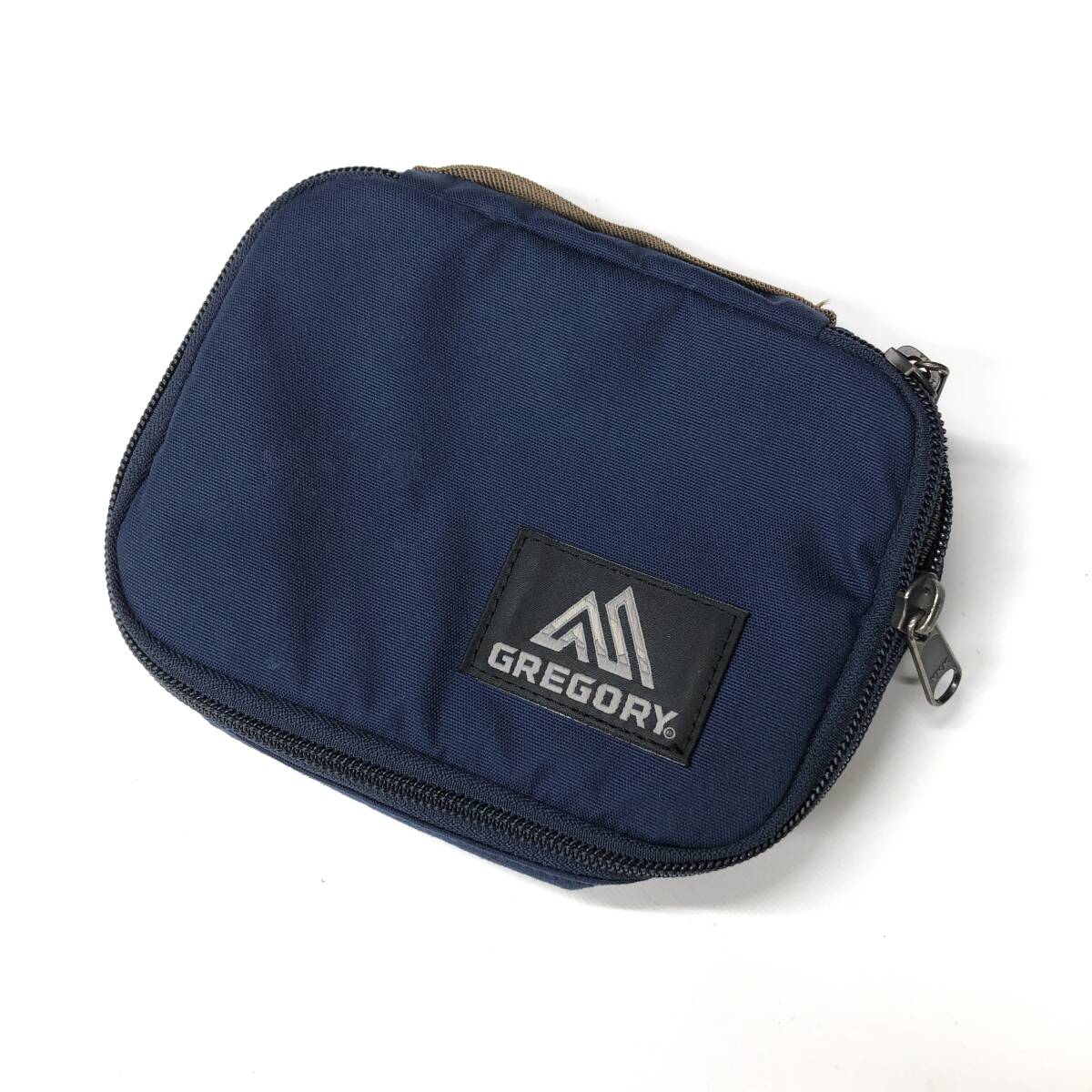 現行タグ グレゴリー GREGORY マルチケース 小物入れ ネイビー拍卖
