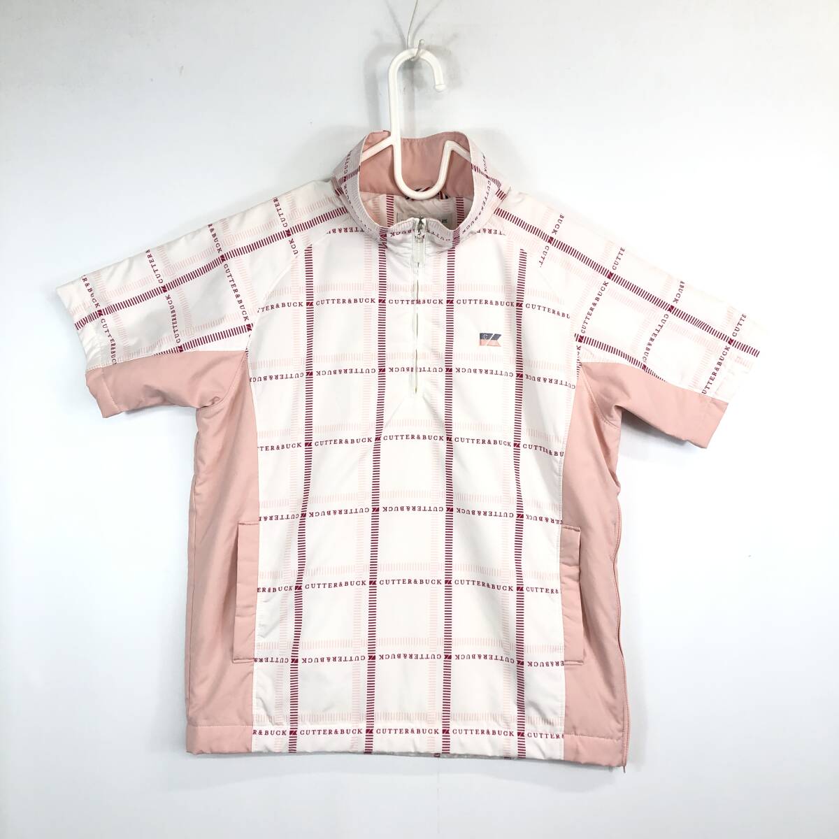 CUTTER&BUCK カッターアンドバック 半袖ウインドブレーカー 中綿入り Mサイズ レディース CBL6570拍卖