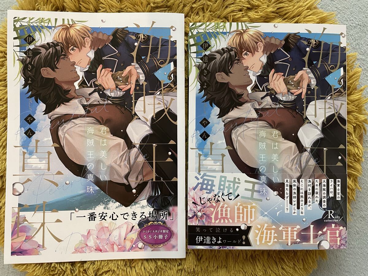 ☆8月新刊ノベルス『 君は美しい海賊王の真珠 』伊達きよ: やん 【特典SS小冊子】☆拍卖