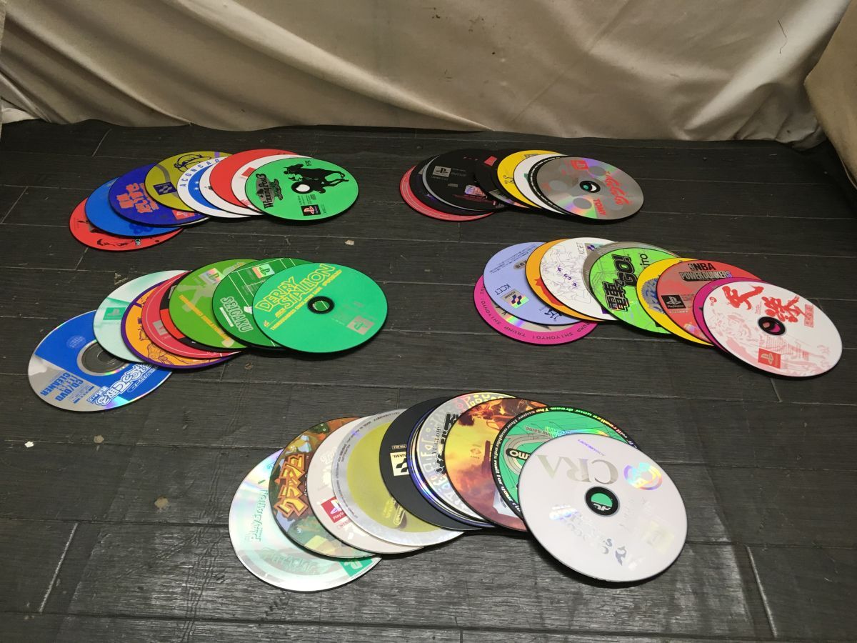 II108 PlayStationソフト50点まとめて 鉄拳3/パワーダンカーズ/ダンスダンスレボリューション/テイルズオブデスティニー等 PS1 /80拍卖